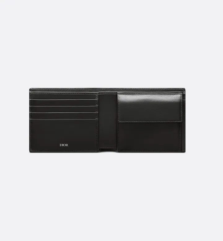 Bifold Wallet  Black CD Diamond Canvas