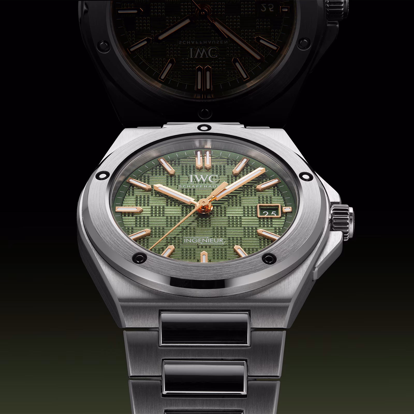 IWC Ingenieur Automatic 40mm Mens Watch Green IW328908