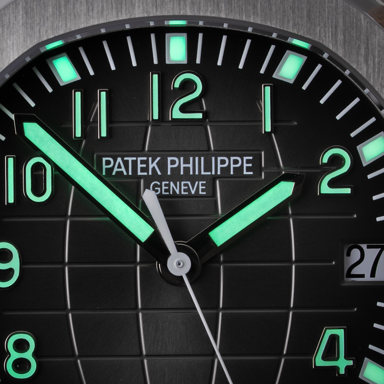 Patek Philippe Aquanaut Automatic Black Dial Stainless Steel Men's Watch 5167A-001