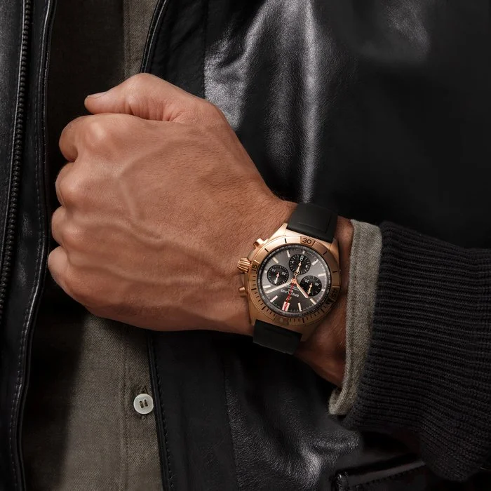 Breitling Watch Chronomat B01 42 Anthracite Rubber