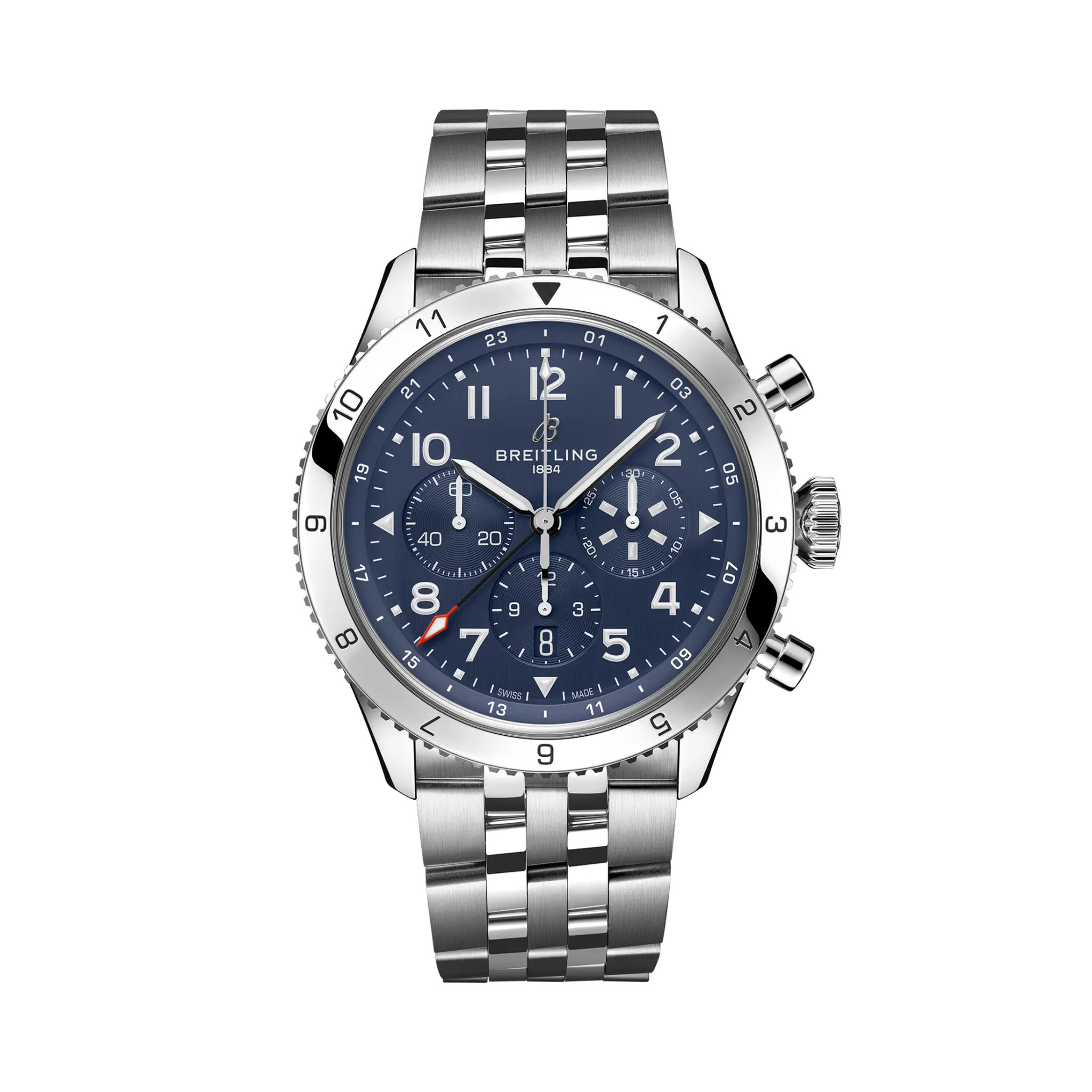 Breitling Classic AVI Super AVI B04 Chronograph GMT 46mm Tribute to Vought F4U Corsair AB04451A1C1A1