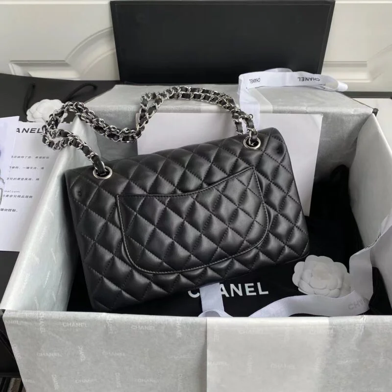 Chanel Pantent Leather Class-Flap Bag A01112