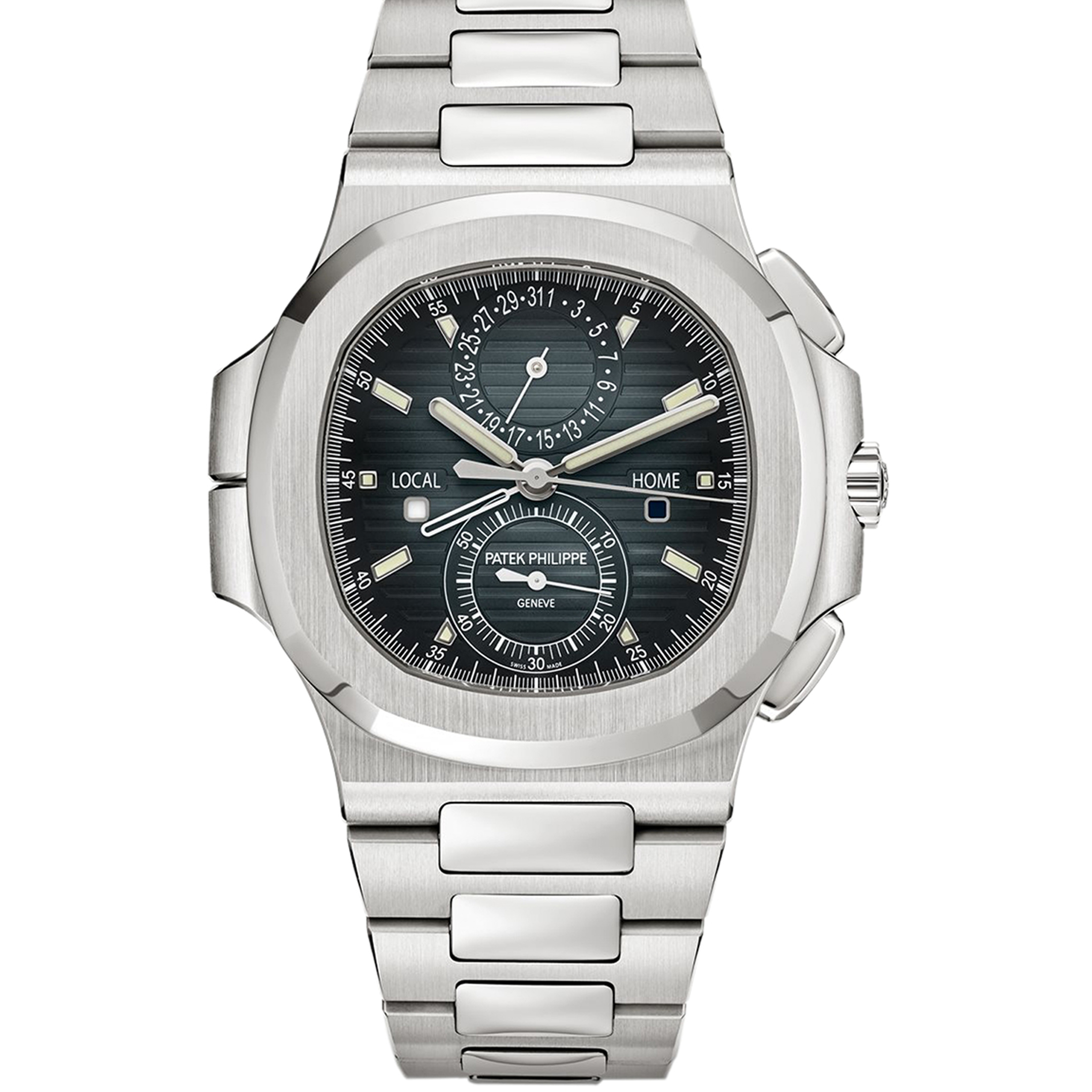 Patek Philippe Nautilus Travel Time Chronograph Dual Time 5990/1A-011 5990/1A