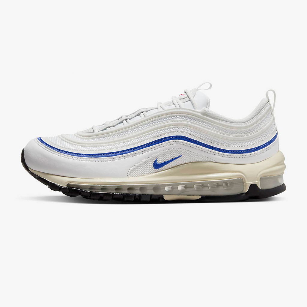 Air Max 97 – White/Summit White/Coconut Milk/Game Royal