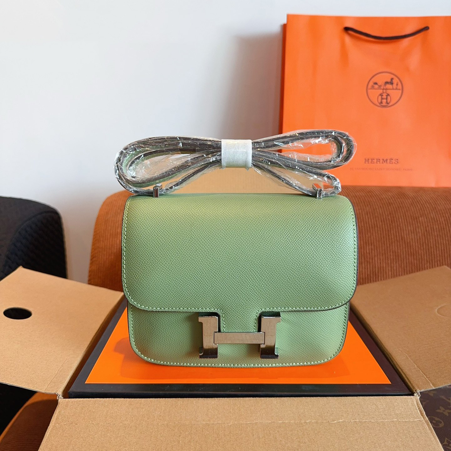 Constance Mini 18 Bag Palladium Hardware