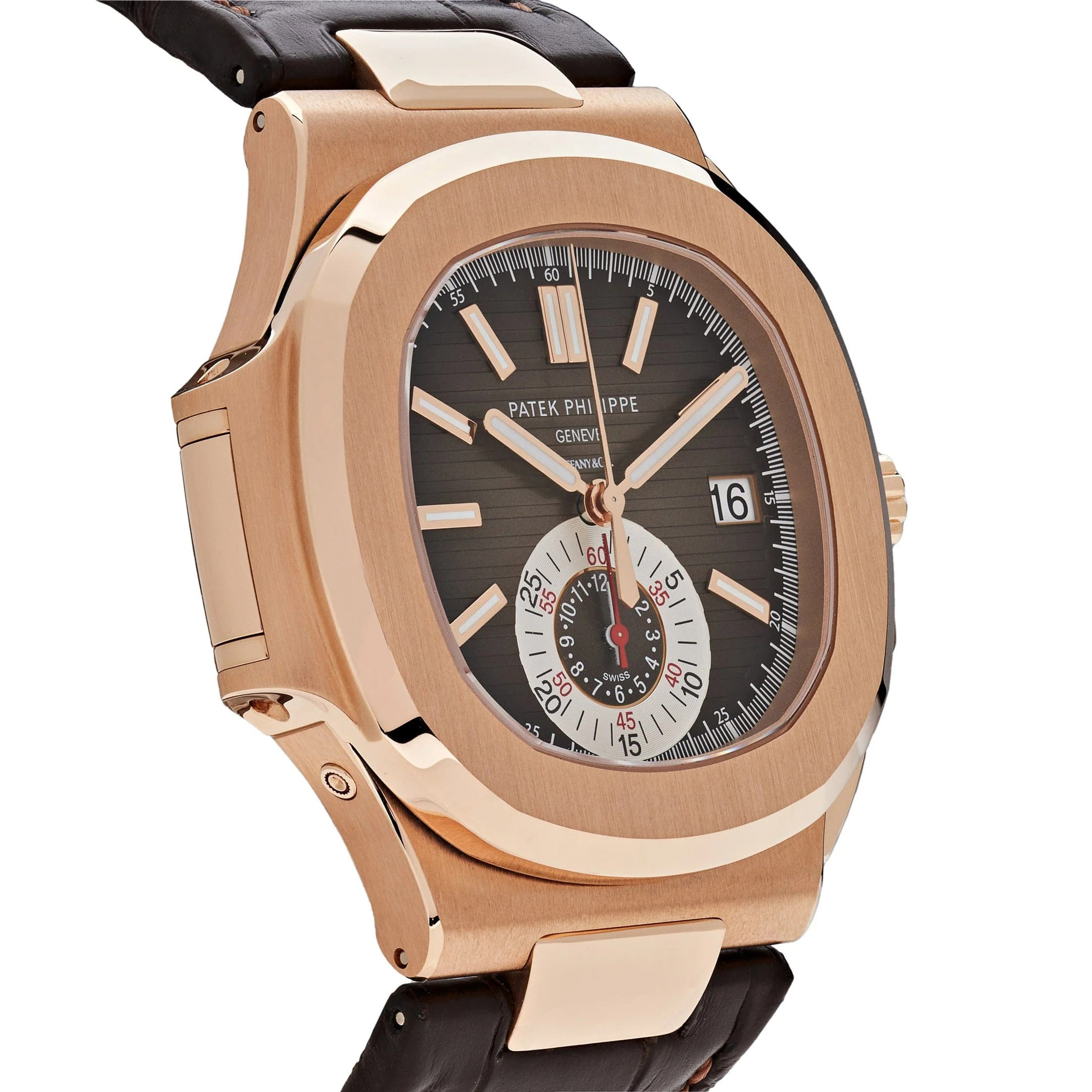 Patek Philippe Watches Nautilus Mens Rose Gold 5980R-001