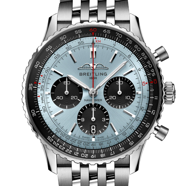 Breitling AB0138241C1A1 Navitimer B01 Blue Dial - Νew