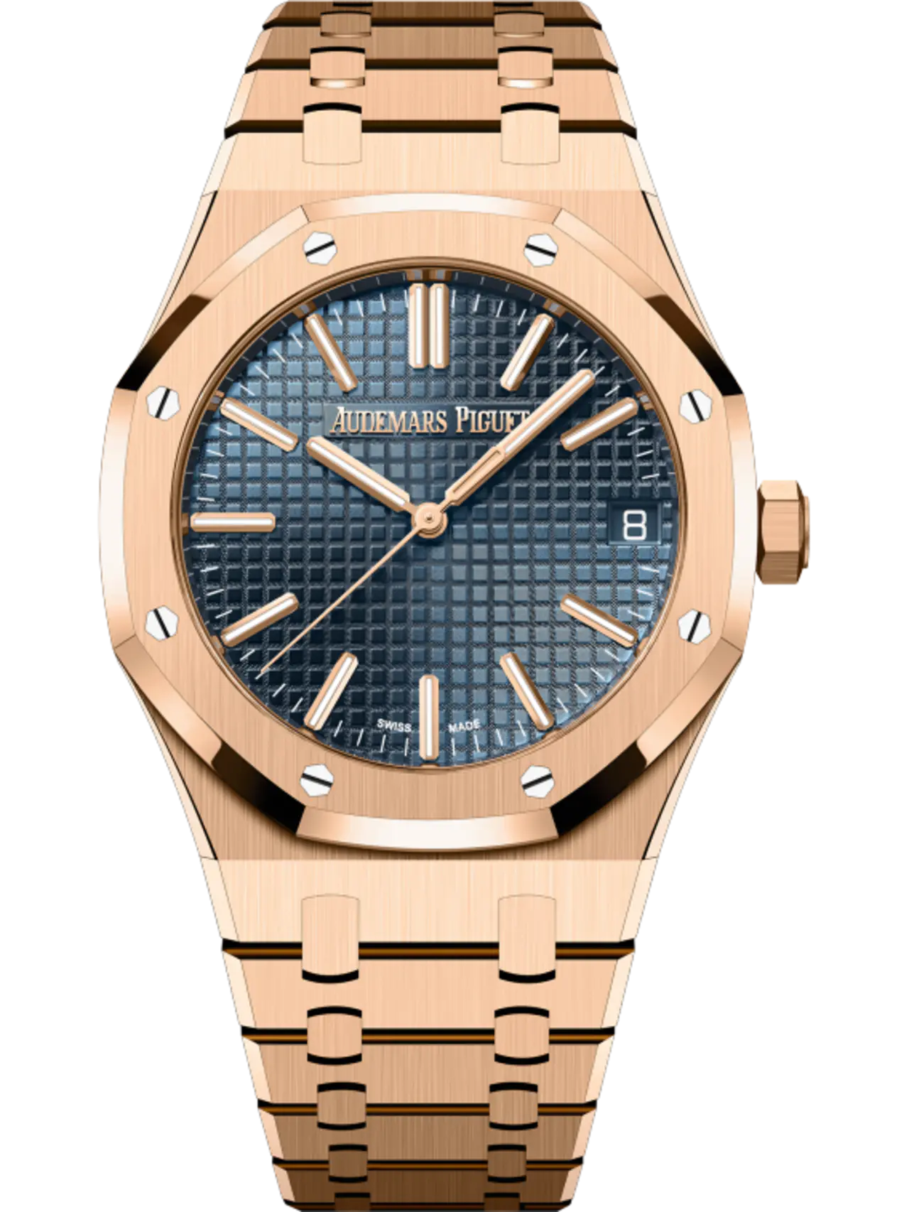 Audemars Piguet ROYAL OAK Pink Gold “Night Blue Cloud 50” Dial 41mm