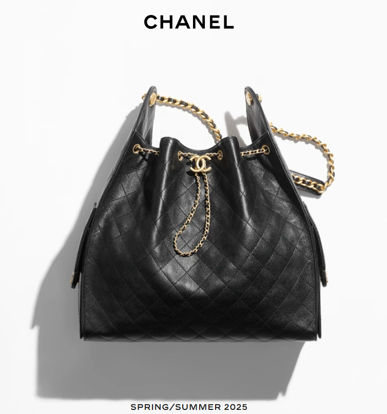 CHANEL 25 large bag(Black)