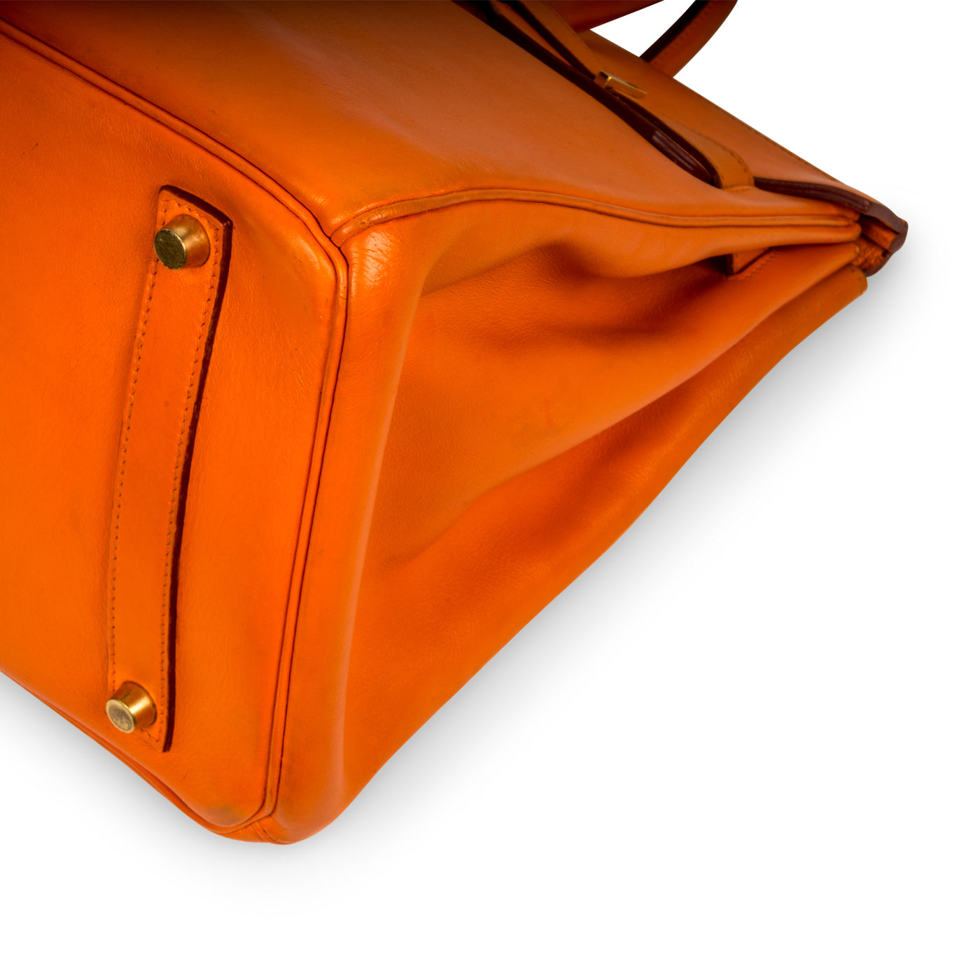 Hermes HM Bags Birkin 35 Orange Swift Luxury Bags