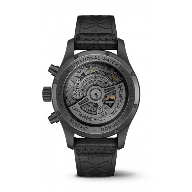 IWC Pilot Performance Chronograph 41mm Mercedes AMG Petronas Formula OneTM Team Mens Watch Black Rubber IW388306