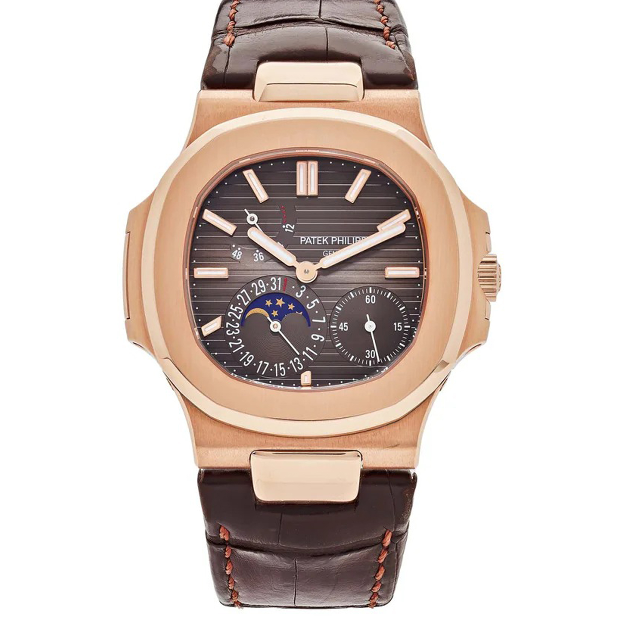 Patek Philippe Watches Nautilus Mens Rose Gold 5712R-001