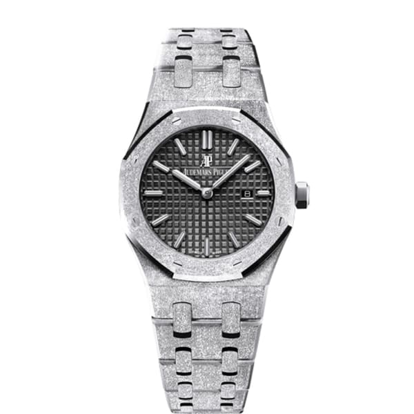 Audemars Piguet Royal Oak Frosted Gold Quartz Black dial, 33mm 67653BC.GG.1263BC.02