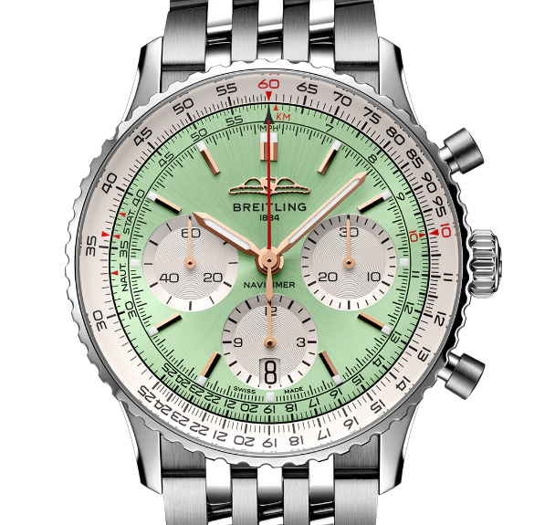 Breitling AB0139211L1A1 Navitimer B01 Blue Dial