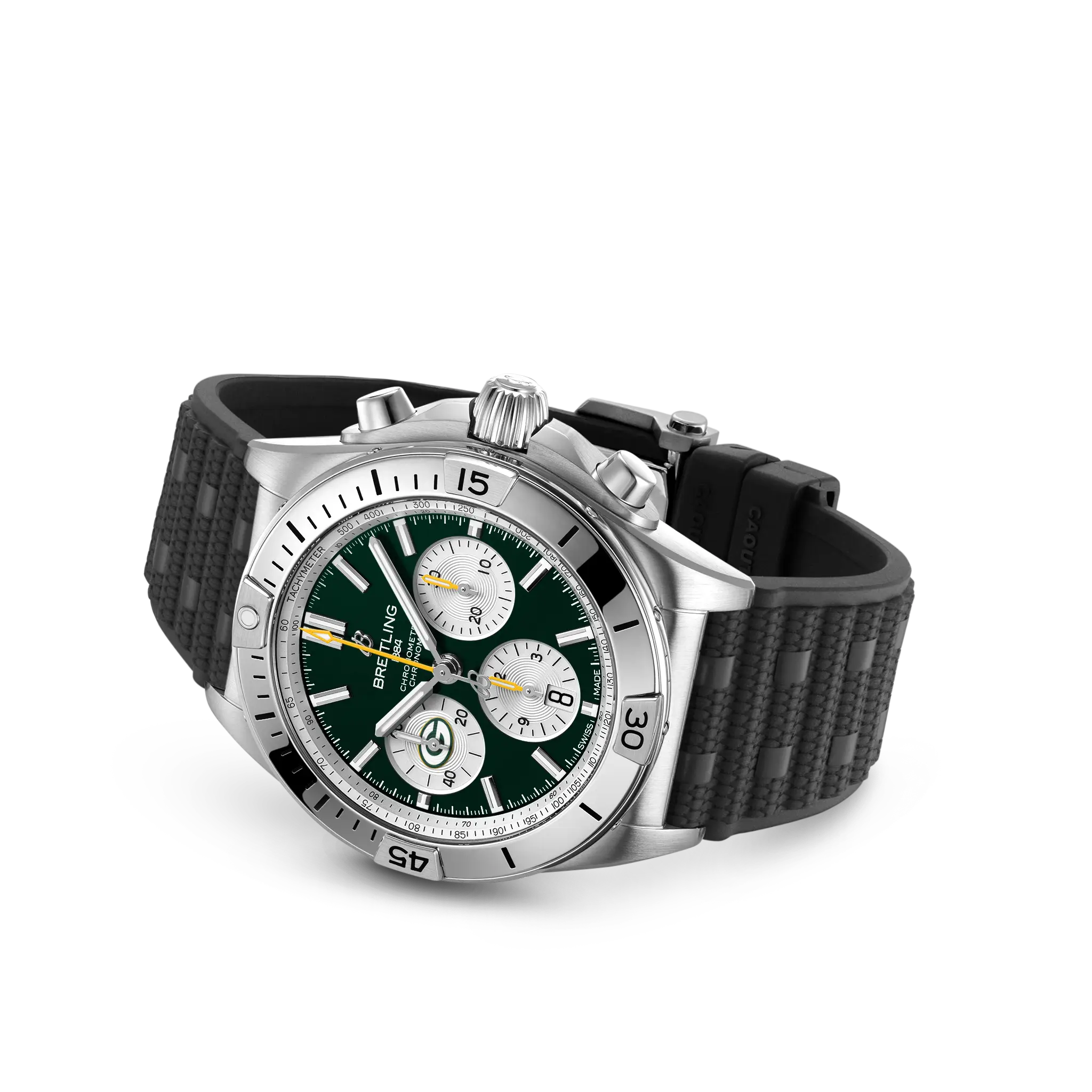 Breitling Chronomat B01 42 NFL Green Bay Packers Edition AB01342B1L1S1