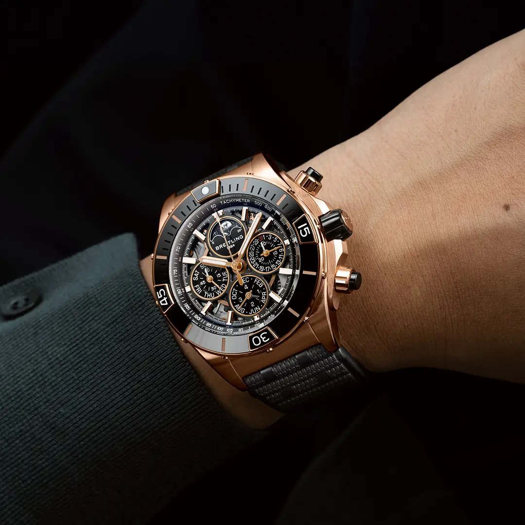 Breitling Chronomat B19 44 Perpetual Calendar 140th Anniversary RB19301A1G1S1