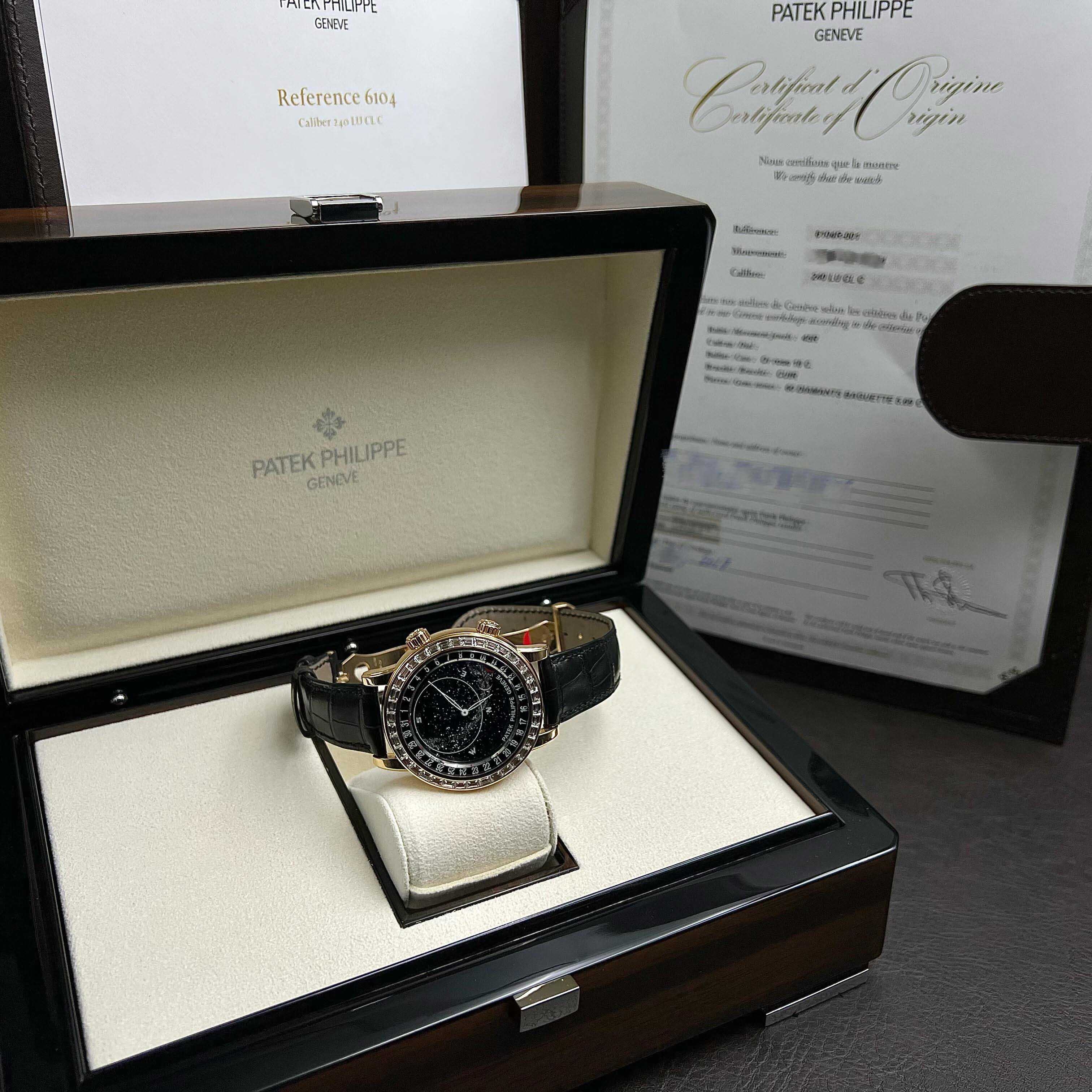 PATEK PHILIPPE  2023  SKU#0006512  GRAND COMPLICATIONS 6104R-001 BLACK
