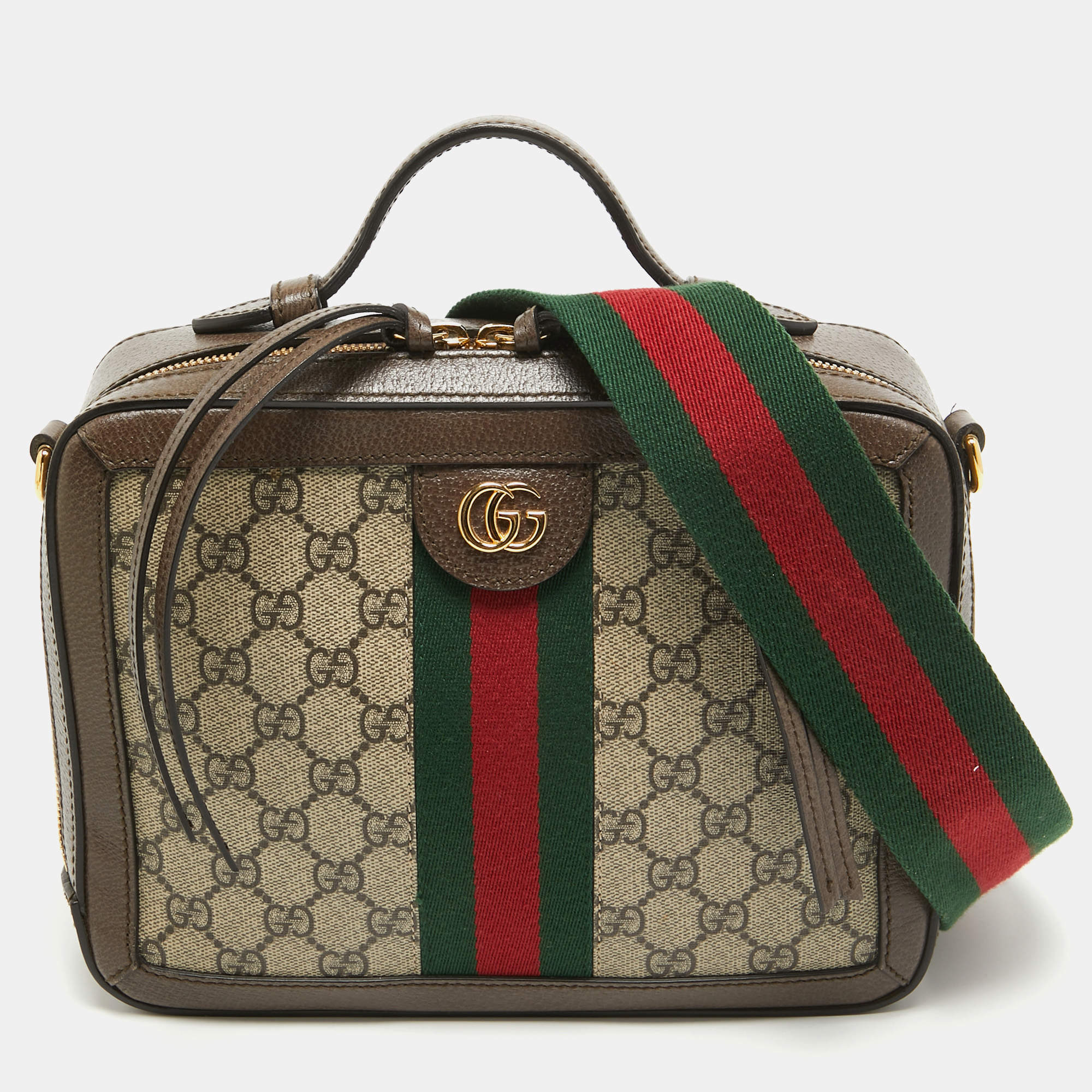 OPHIDIA SMALL TOP HANDLE BAG