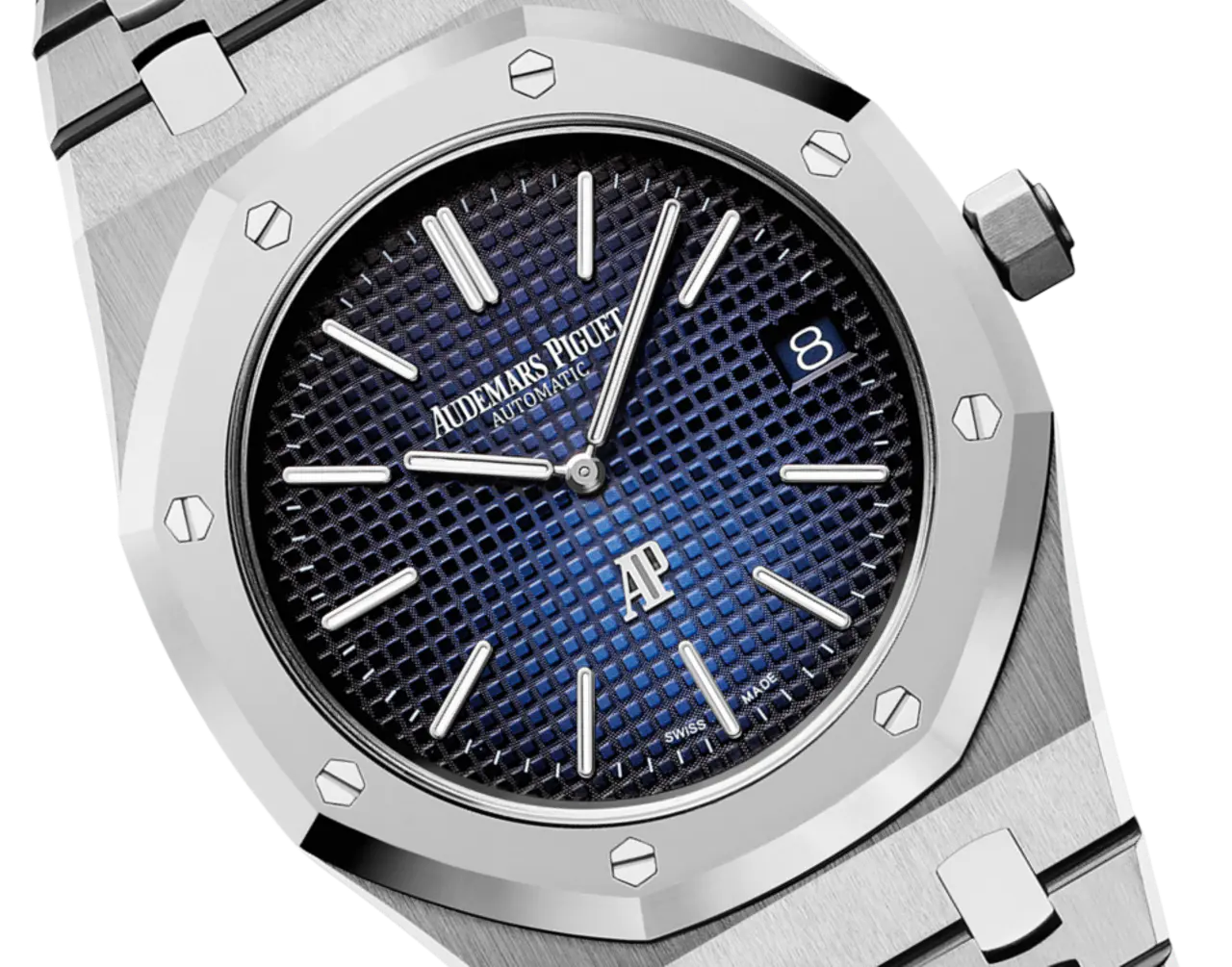 Audemars Piguet Royal Oak 39mm Smoked Blue Dial Titanium 15202IP.OO.1240IP.01