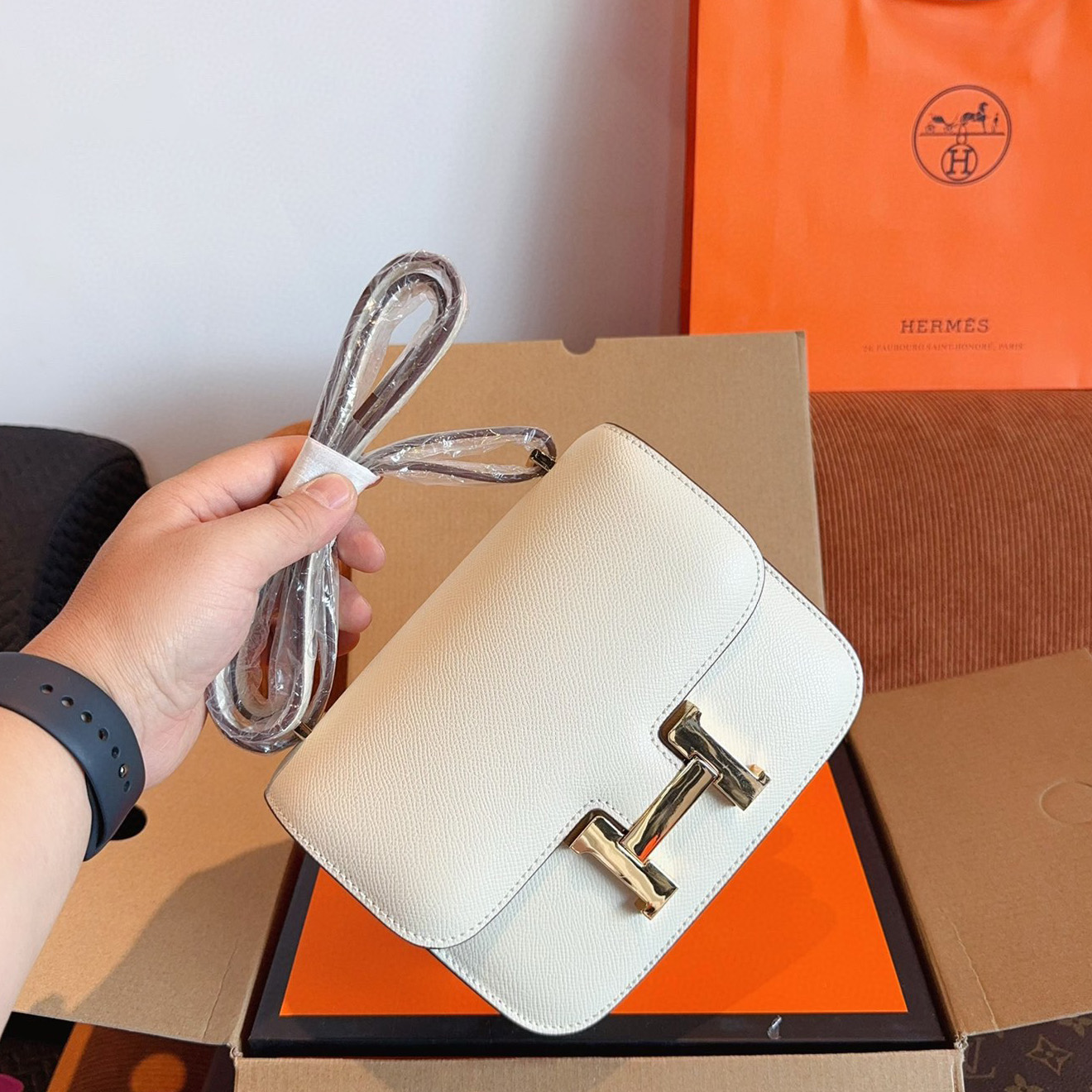 Constance Mini 18 Bag Palladium Hardware