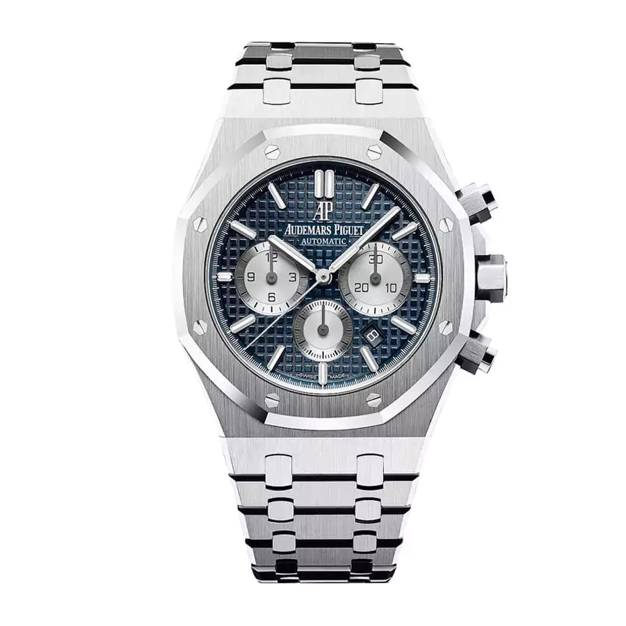 Audemars Piguet Royal Oak 41mm Blue Dial Stainless Steel Bracelet Men's Watch