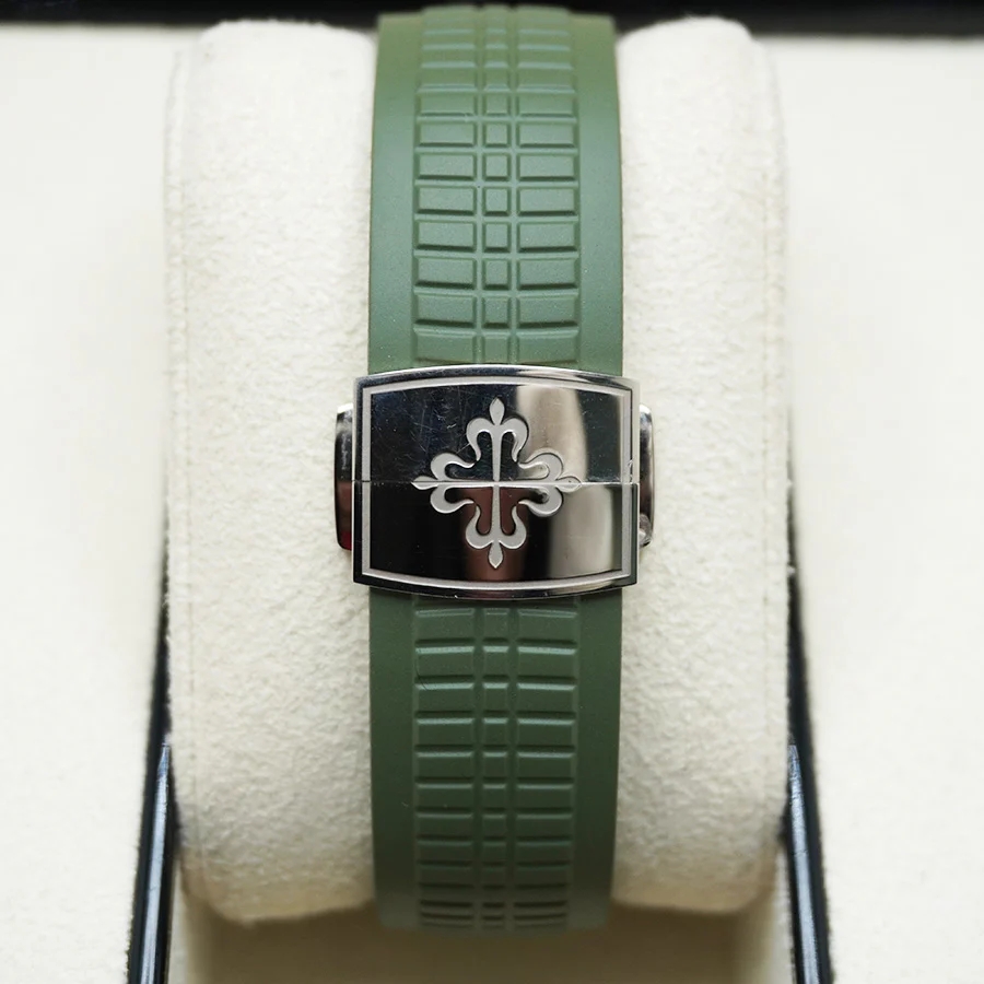 Patek Philippe Aquanaut Khaki Green Mens Watch 5968G-010