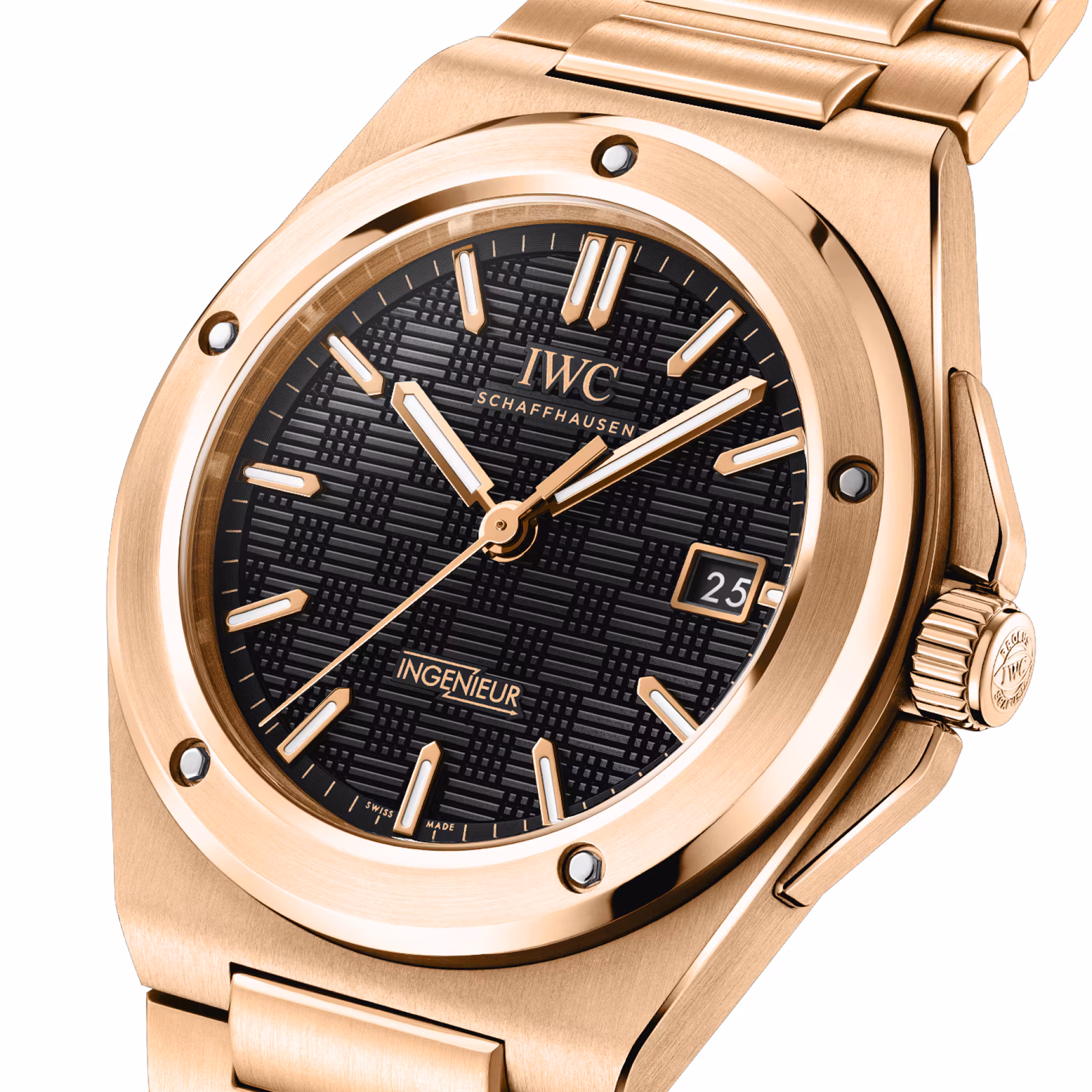 IWC Ingenieur Automatic 40mm Mens Watch Black IW328702