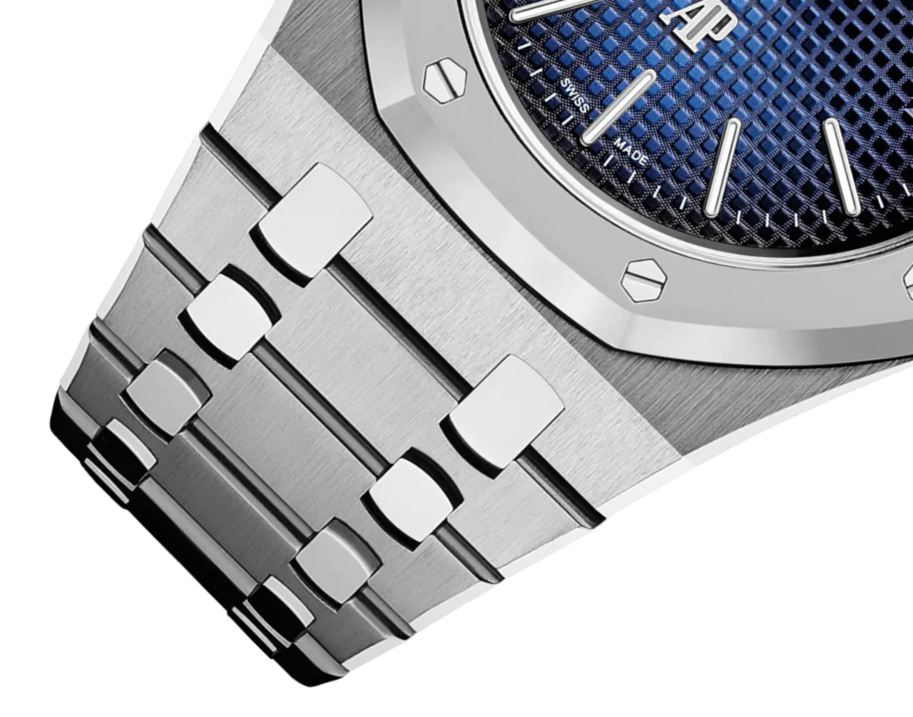 Audemars Piguet Royal Oak 39mm Smoked Blue Dial Titanium 15202IP.OO.1240IP.01