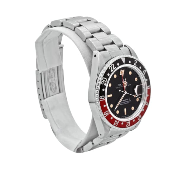 Rolex GMT-Master II, Coke, 40mm, Stainless Steel, Black Dial, 16760