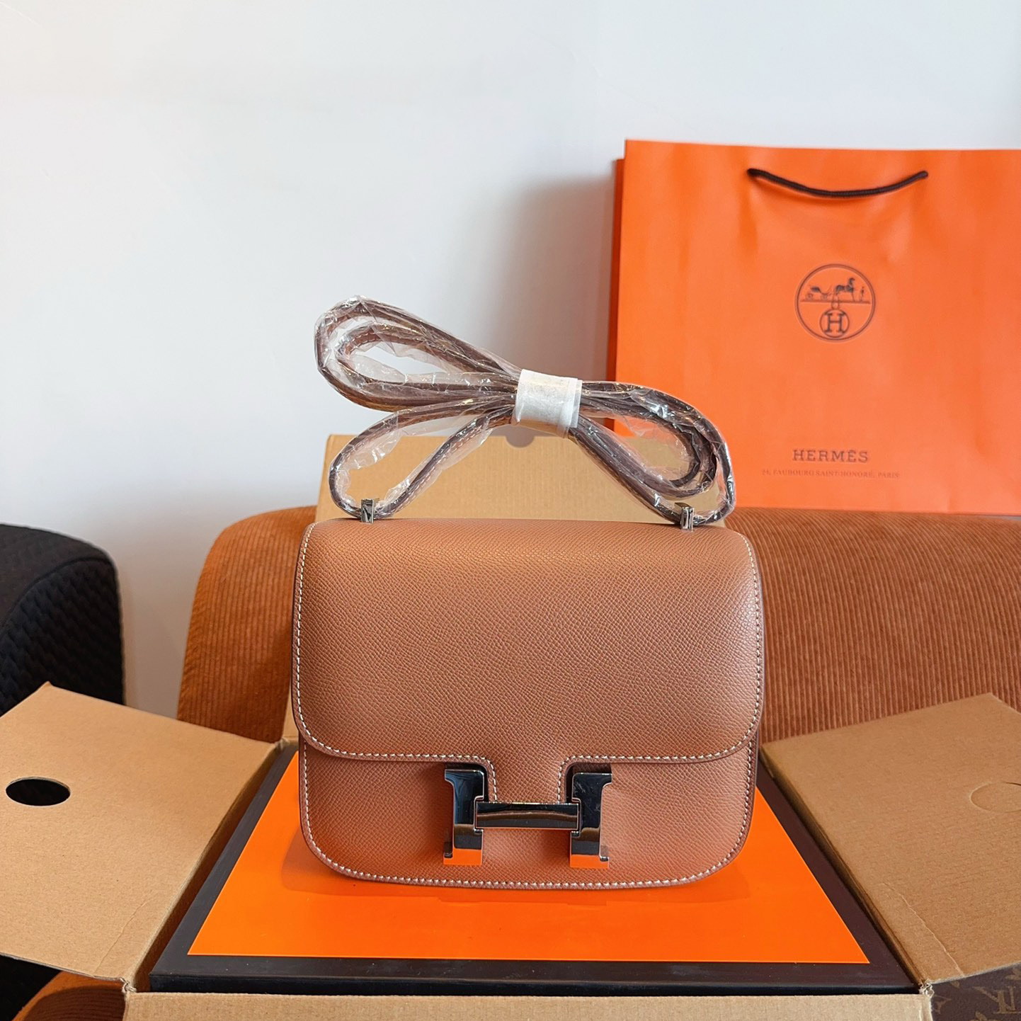 Constance Mini 18 Bag Palladium Hardware