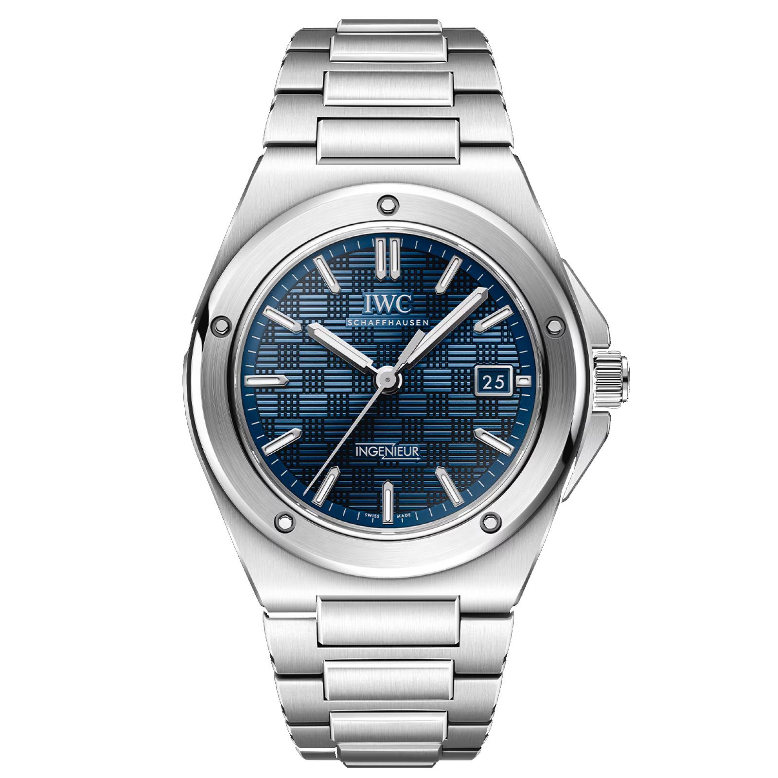 IWC Ingenieur Perpetual Calendar 41mm MensWatch Blue IW328907