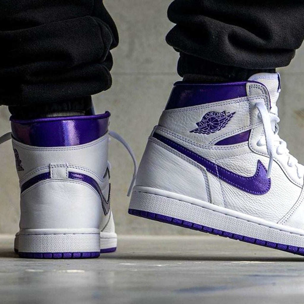 Jordan 1 High Retro OG – Metallic Court Purple