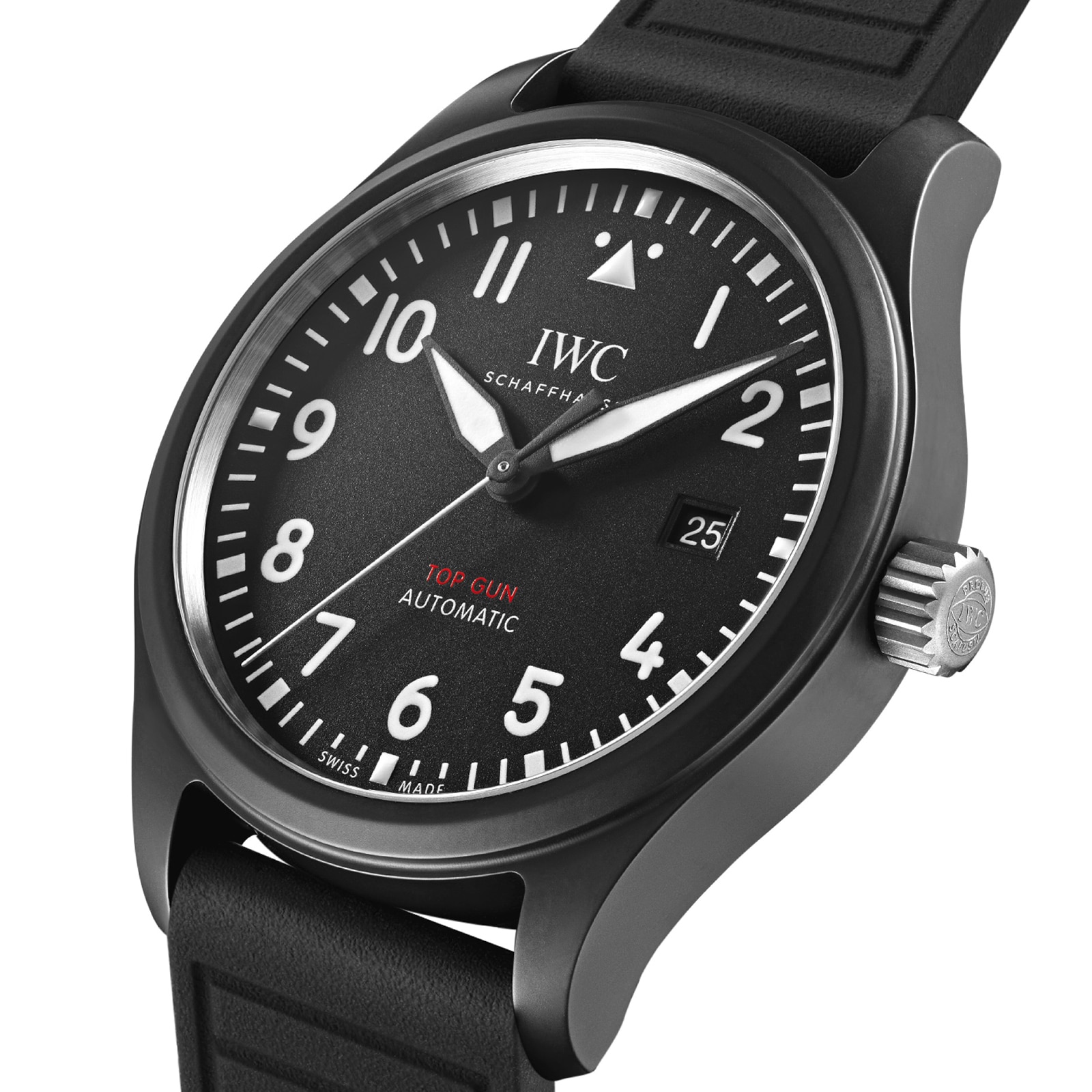 IWC Pilot's Automatic 41mm Mens Watch Black IW326906