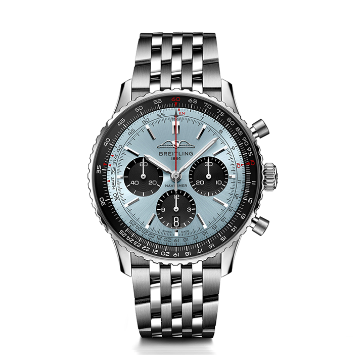 Breitling AB0138241C1A1 Navitimer B01 Blue Dial - Νew