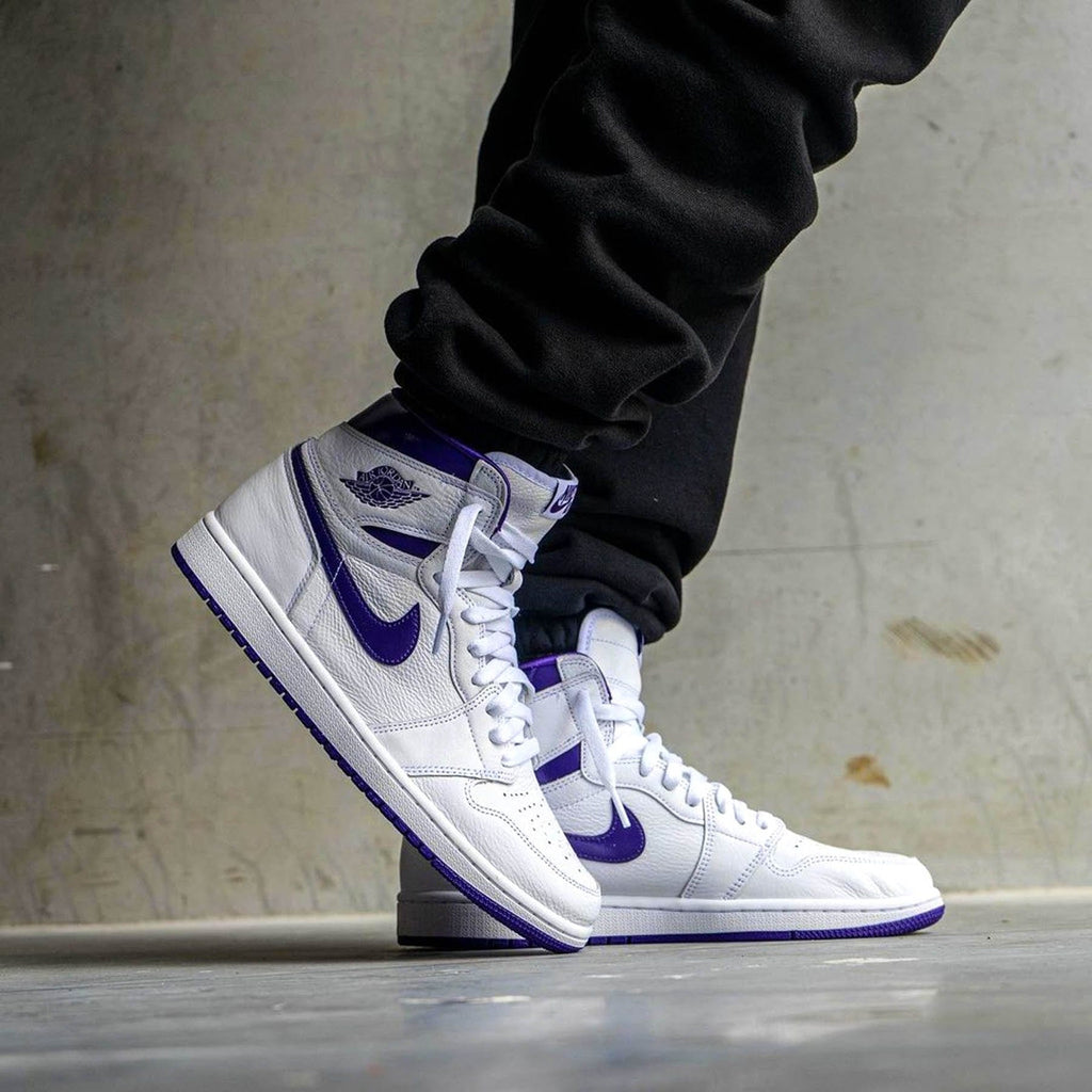 Jordan 1 High Retro OG – Metallic Court Purple