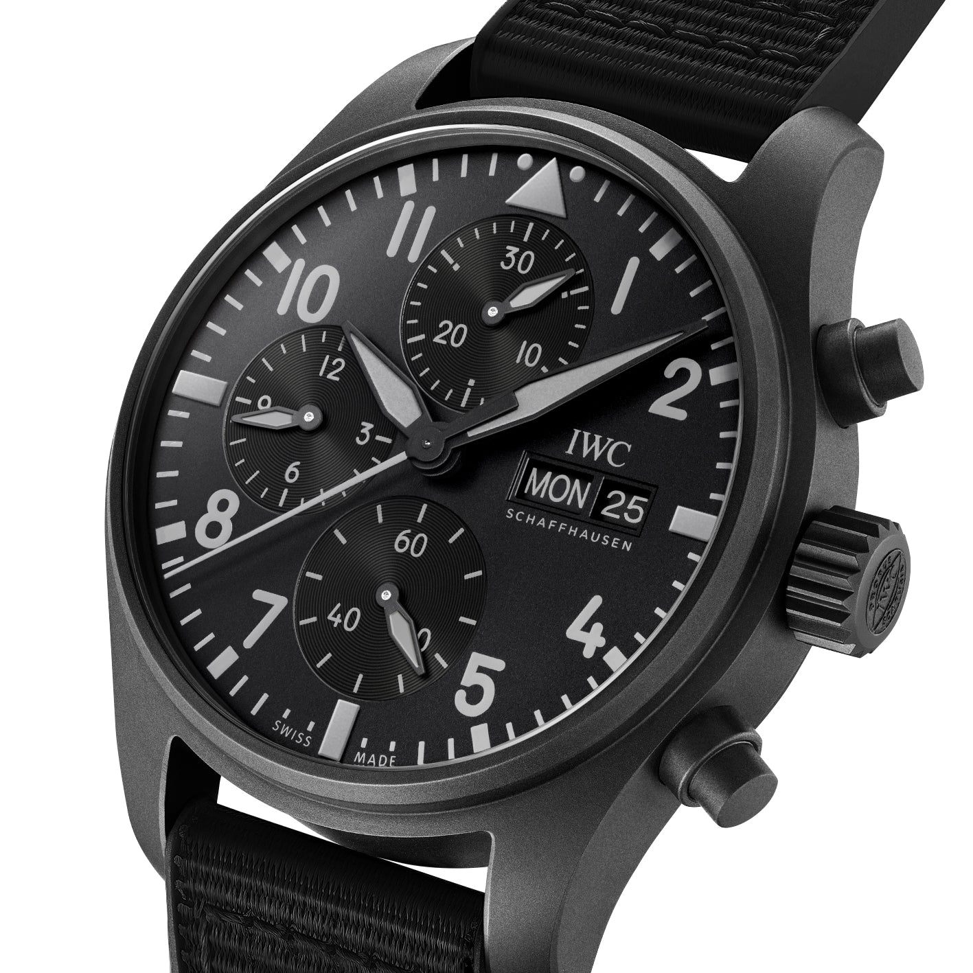 【Top replica】IWC-Pilot's Watch Chronograph 41 TOP GUN Ceratanium (IW388106)