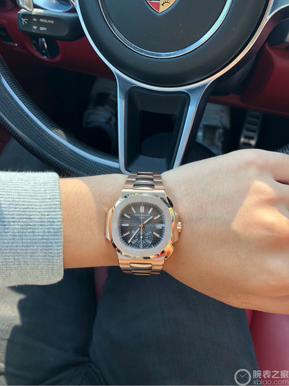 Patek Philippe Watches Nautilus Mens Rose Gold 5980/1R-001