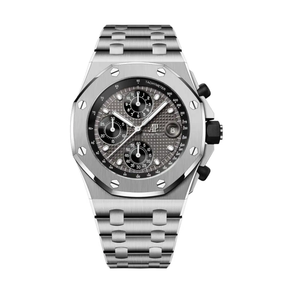 Audemars Piguet Royal Oak Offshore Grey Dial Titanium Bracelet 42mm 26238TI.OO.2000TI.01