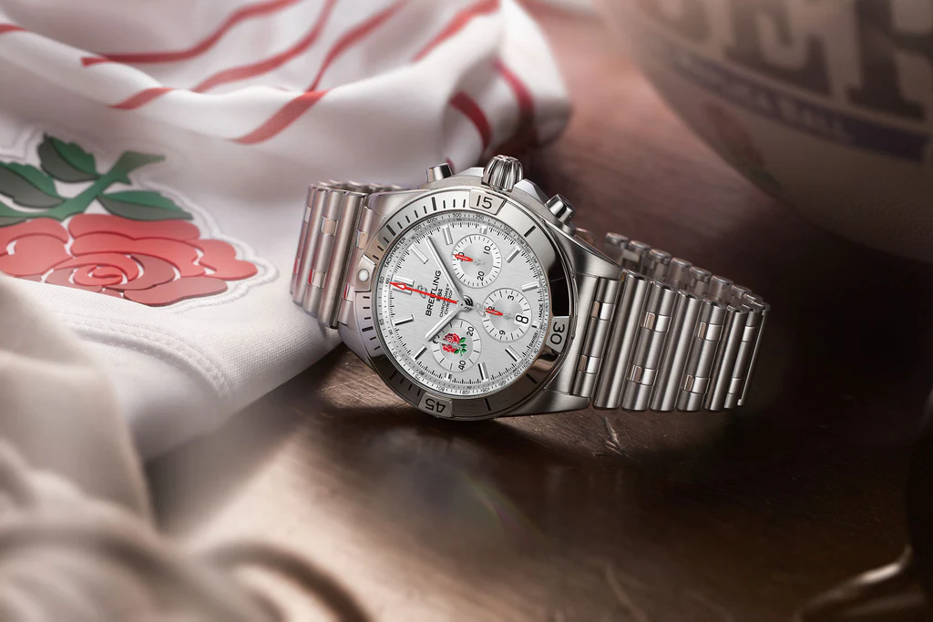 Breitling Chronomat B01 42 Six Nations England AB0134A71A1A1