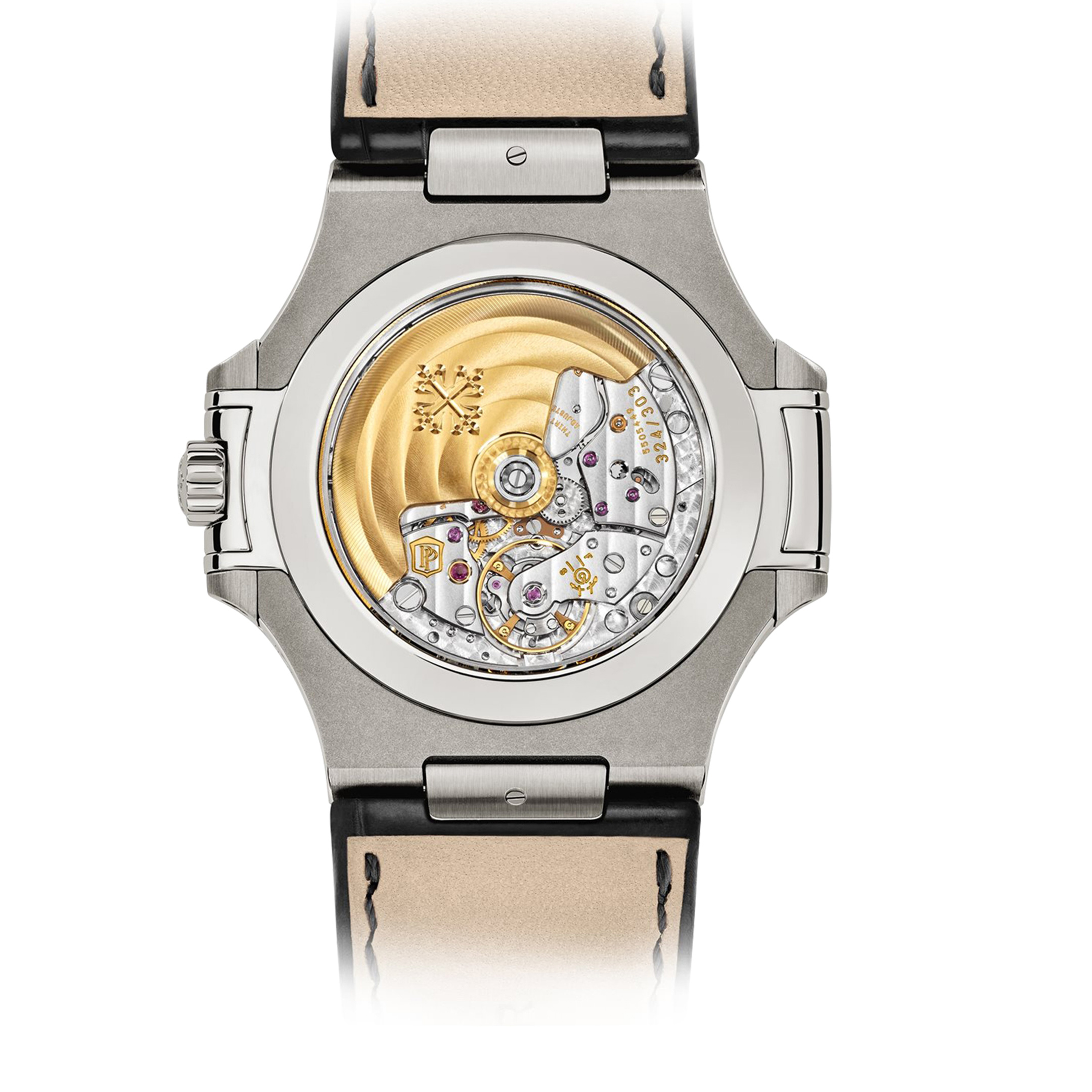 Patek Philippe Nautilus, 40.5mm, Stainless Steel, Black Dial, 5726A-001