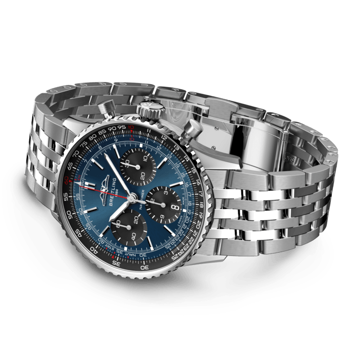 Breitling AB0139241C1A1 Navitimer B01 Blue Dial - Νew