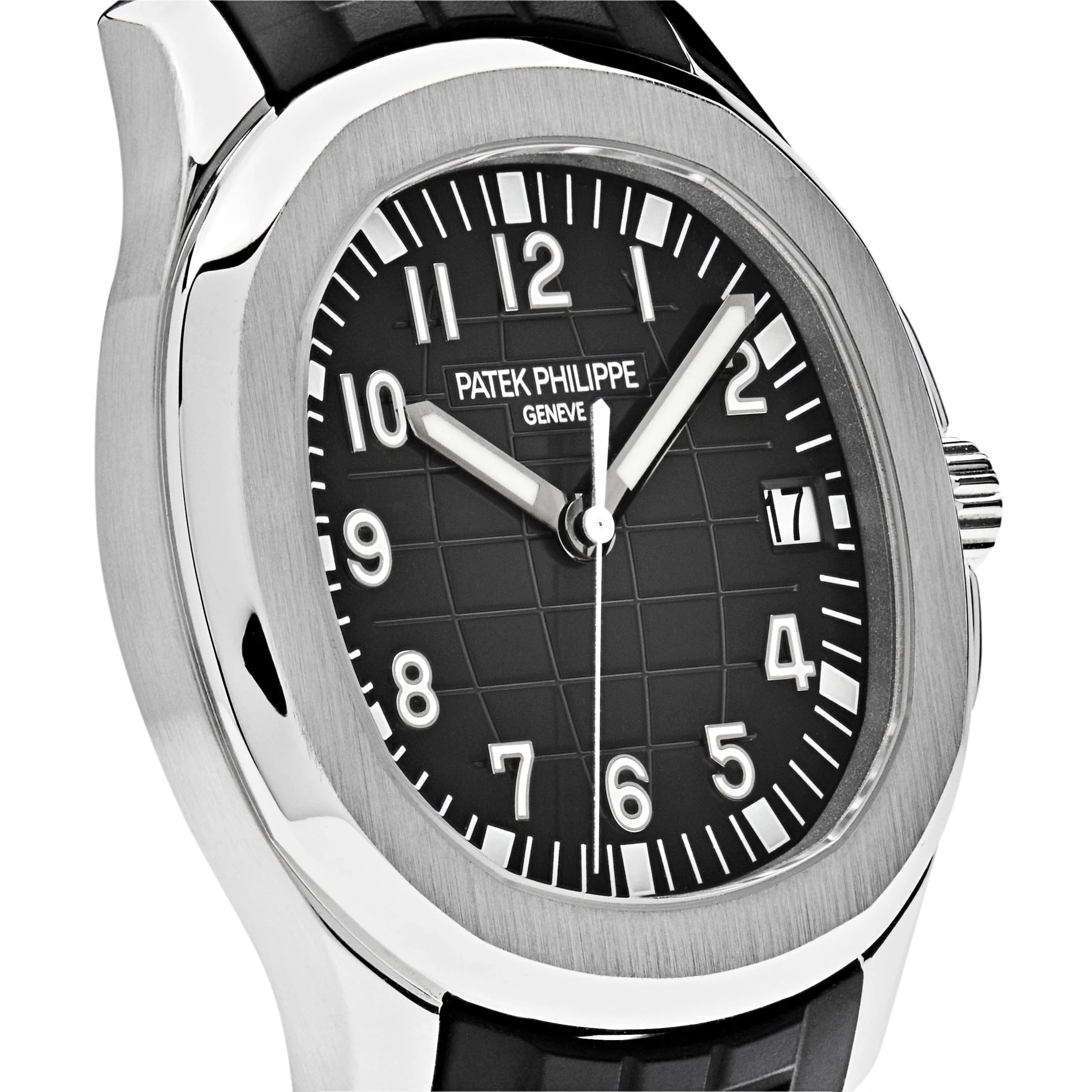 Patek Philippe Aquanaut Automatic Black Dial Stainless Steel Men's Watch 5167A-001