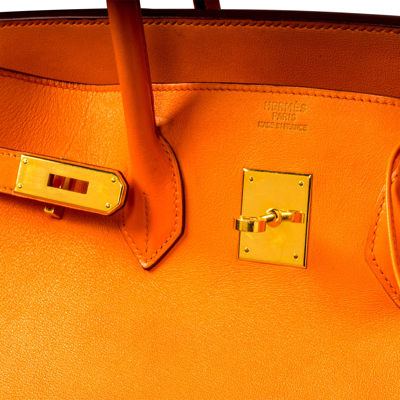Hermes HM Bags Birkin 35 Orange Swift Luxury Bags