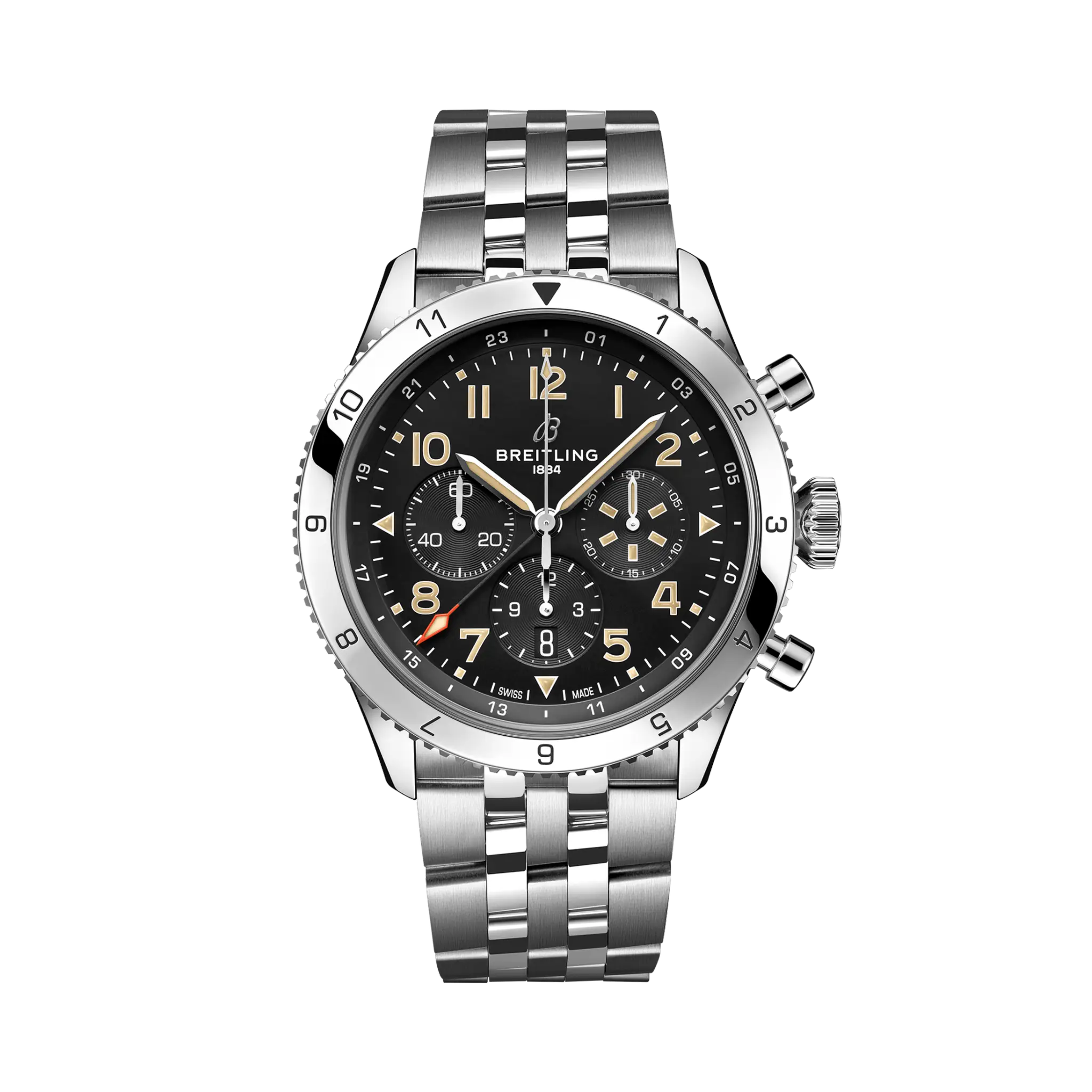 Breitling Classic AVI Super AVI B04 Chronograph GMT 46mm P-51 Mustang AB04453A1B1A1
