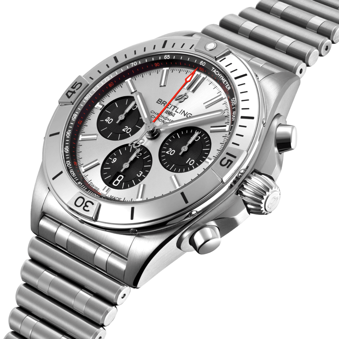 Breitling Watch Chronomat B01 42 Silver Bracelet