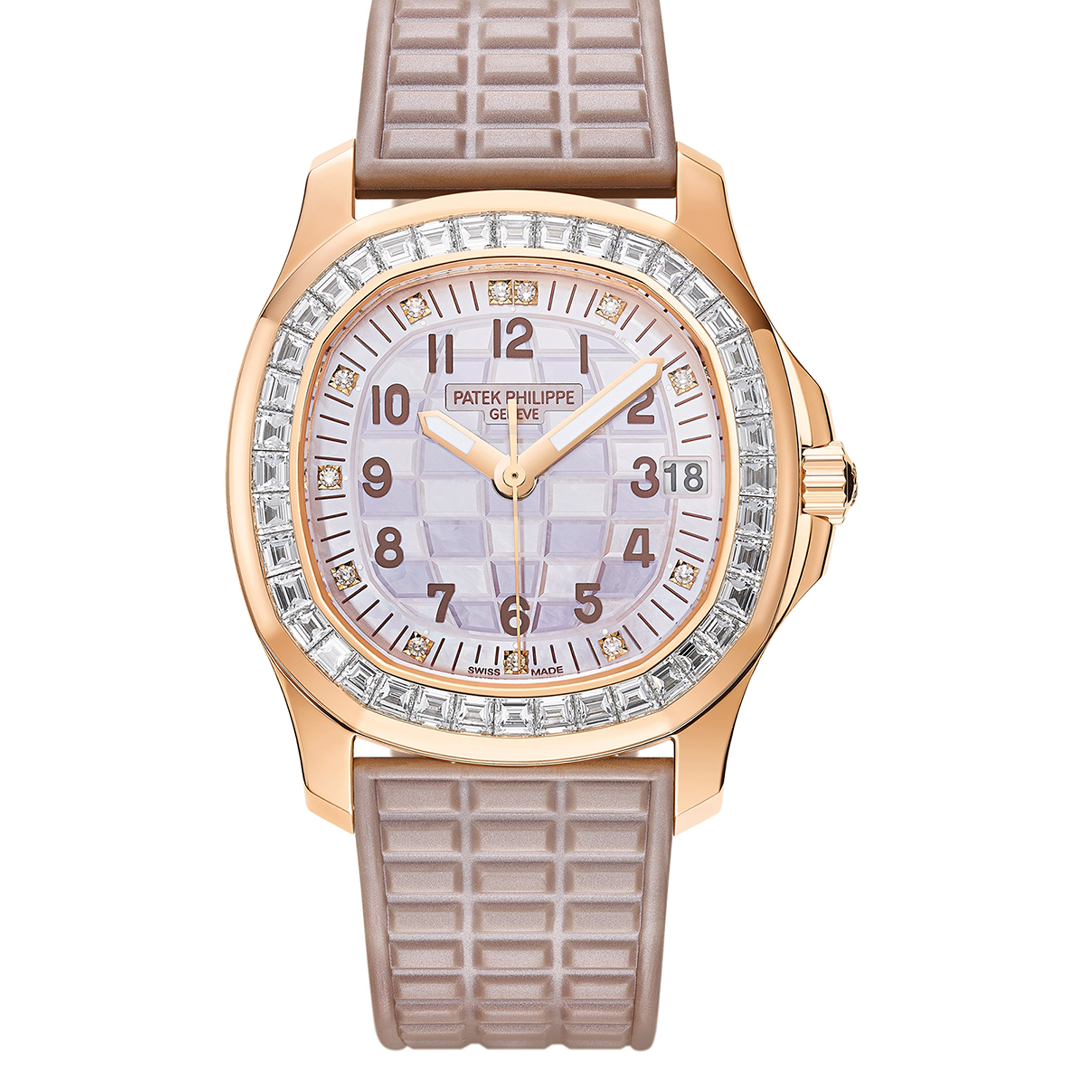 Patek Philippe Aquanaut Luce Haute Joaillerie Ladies Watch Model 5072R-001