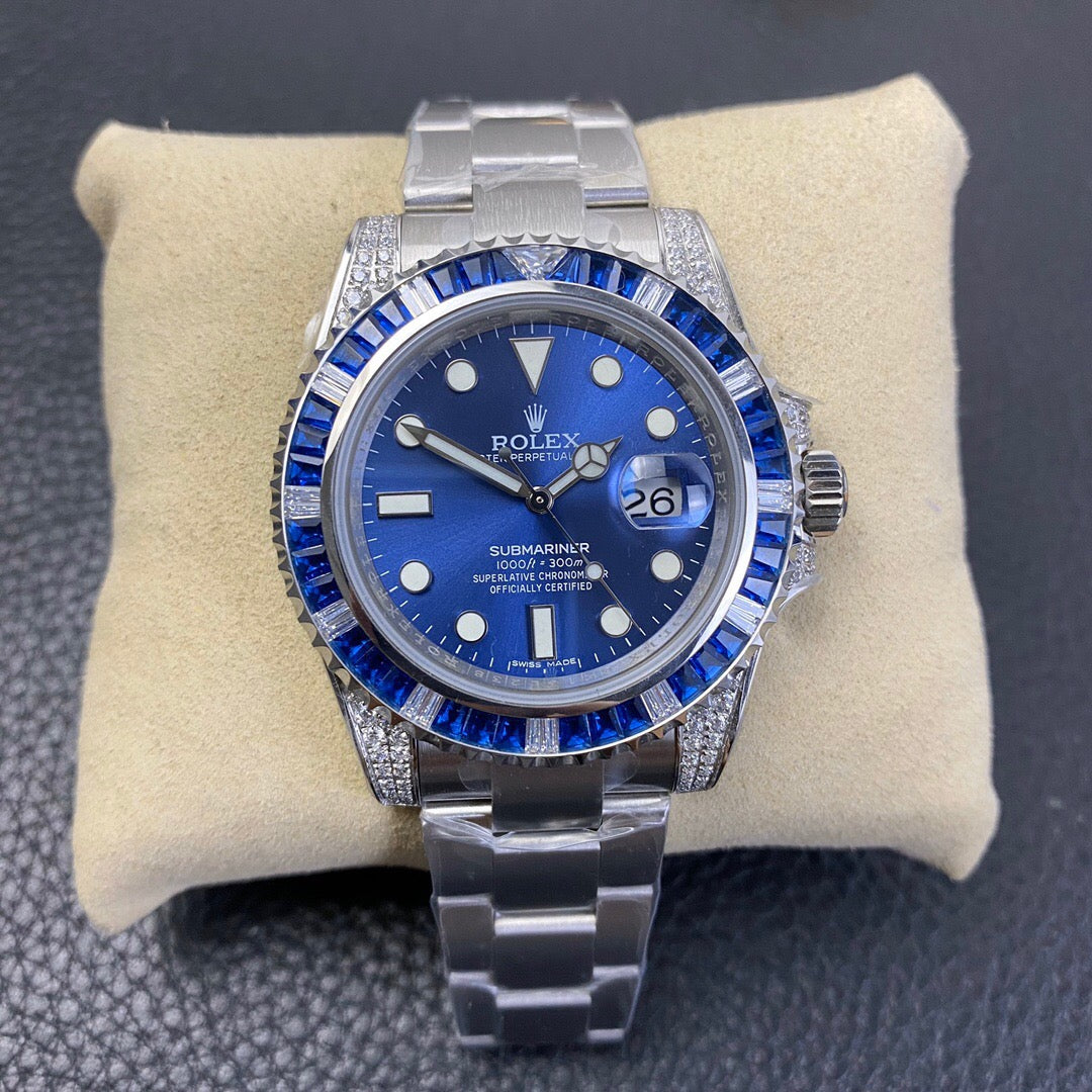 Blue Dial | Rolex, Submariner Date Greenwich-Master II 116758