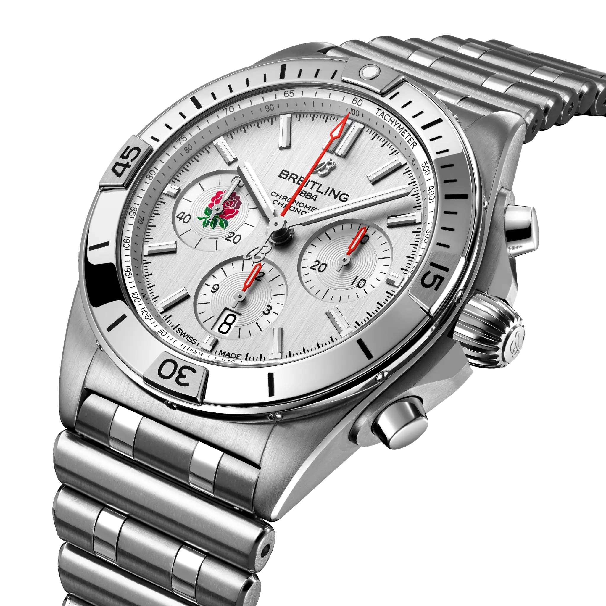 Breitling Chronomat B01 42 Six Nations England AB0134A71A1A1
