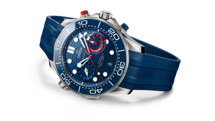 Seamaster Diver 300 M America's Cup 2021 CHRONOMETER CHRONOGRAPH 44 MM NEW.