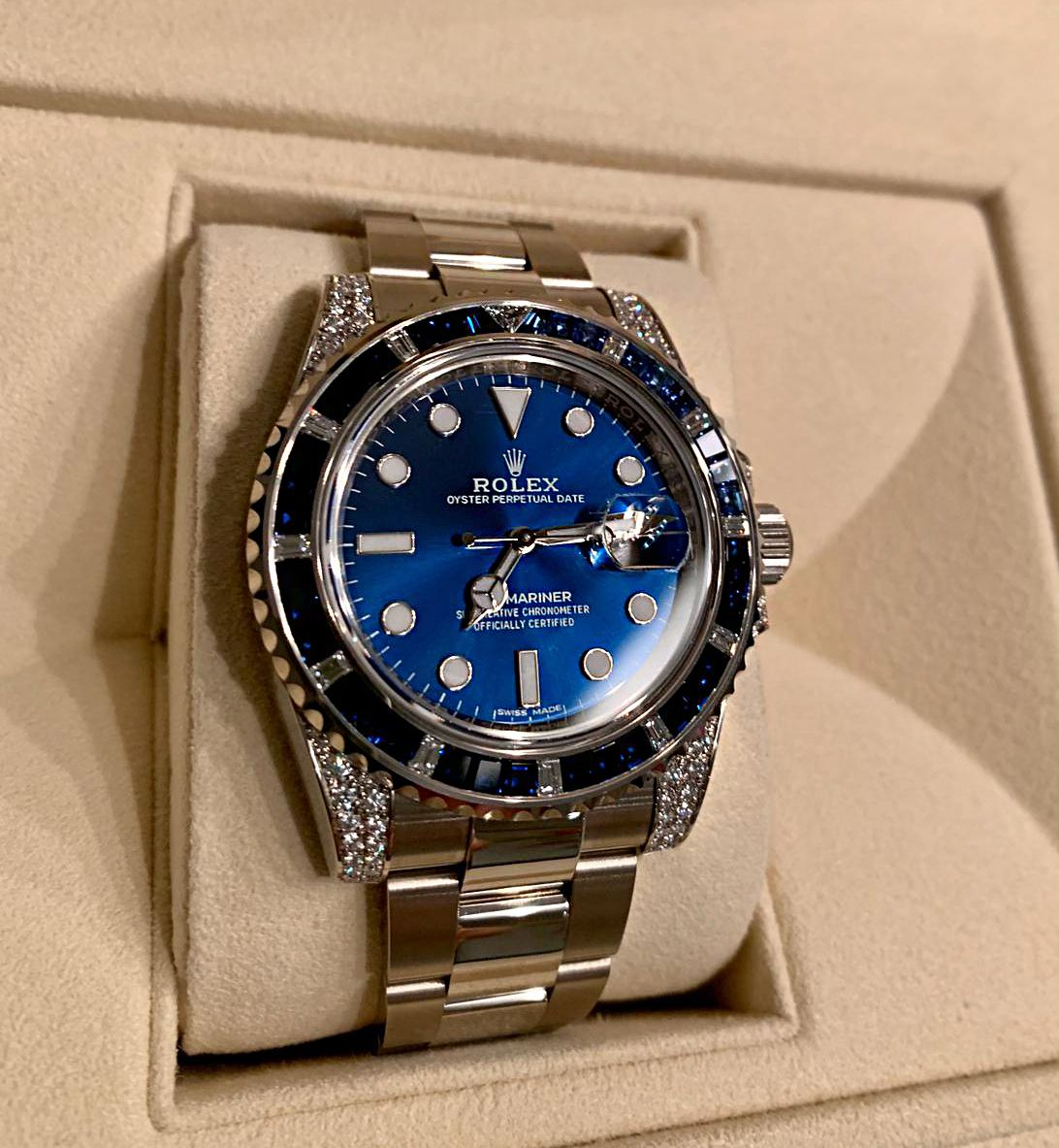 Blue Dial | Rolex, Submariner Date Greenwich-Master II 116758